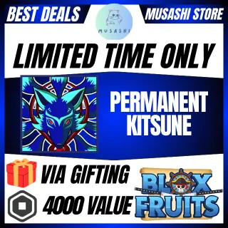 PERMANENT KITSUNE - BLOX FRUITS