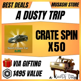 CRATE SPINS - A DUSTY TRIP