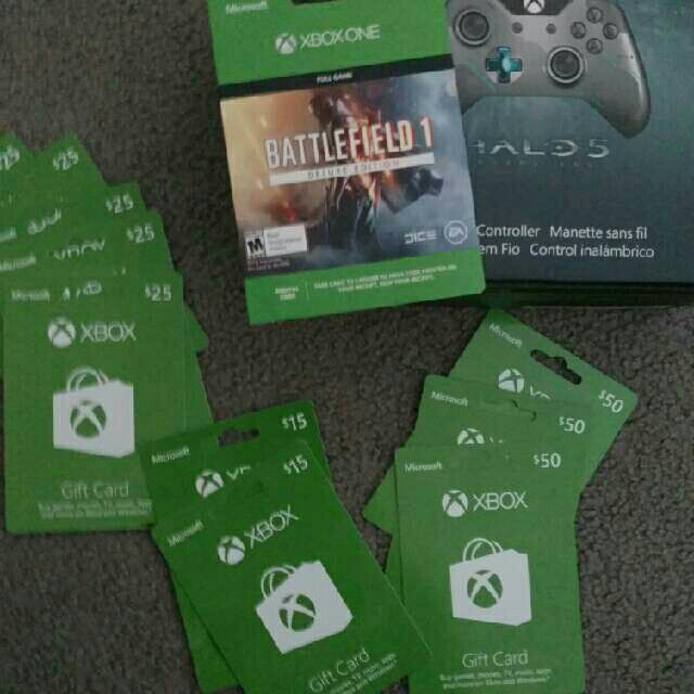 real xbox one gift card codes