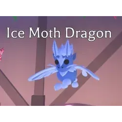 Mega Neon Ice Moth Dragon | Adopt me 