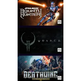 Bundle of 3 GOG games: Star Wars: Bounty Hunter, Quake II, Space Hulk: Deathwing - Enhanced Edition