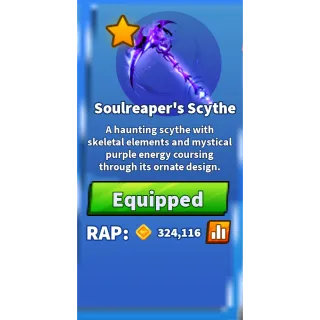 Soulreaper's Scythe Top 1 Spender