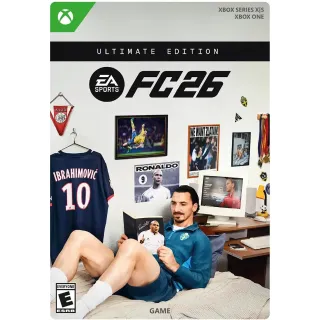 EA SPORTS FC 26 ULTIMATE PREORDER EDITION XSX/XB1 WW