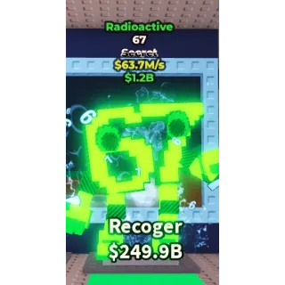 67 RADIOACTIVE 63.7M/S - STEAL A BRAINROT - FAST DELIVERY 