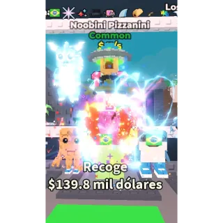 NOOBINI PIZZANINI ALL TRAITS - STEAL A BRAINROT - FAST DELIVERY