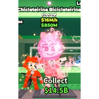 CHICLETEIRININA BICICLETEIRINA 16M/S - STEAL A BRAINROT - FAST DELIVERY 