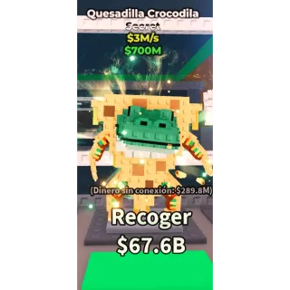 QUESADILLA CROCODILA - STEAL A BRAINROT - FAST DELIVERY