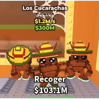 LOS CUCARACHAS - STEAL A BRAINROT - FAST DELIVERY