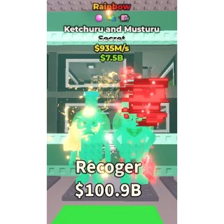 KETCHURU AND MUSTURU RAINBOW 935M/S - STEAL A BRAINROT - FAST DELIVERY