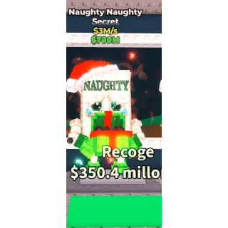 X3 NAUGHTY NAUGHTY - STEAL A BRAINROT - FAST DELIVERY