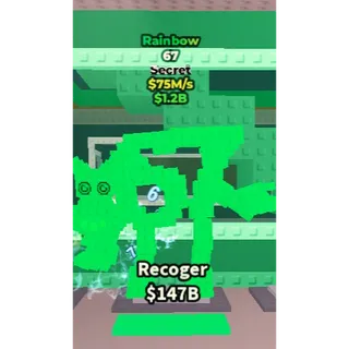 67 RAINBOW 75M/S - STEAL A BRAINROT - FAST DELIVERY