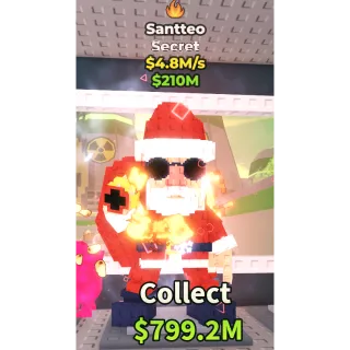 SANTTEO 4.8M/S - STEAL A BRAINROT - FAST DELIVERY