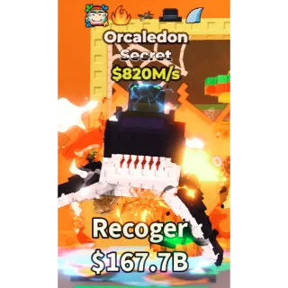 ORCALEDON 820M/S - STEAL A BRAINROT - FAST DELIVERY