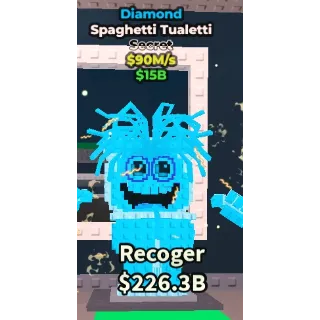 SPAGHETTI TUALETTI DIAMOND 90M/S - STEAL A BRAINROT - FAST DELIVERY 