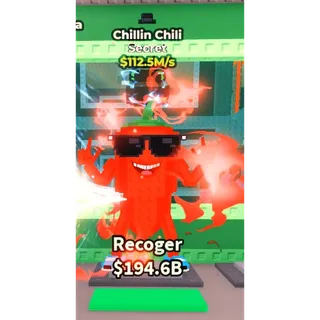 CHILLIN CHILI 112.5M/S - STEAL A BRAINROT - FAST DELIVERY