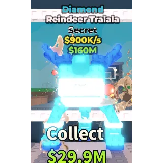 REINDEER TRALALA DIAMOND - STEAL A BRAINROT - FAST DELIVERY