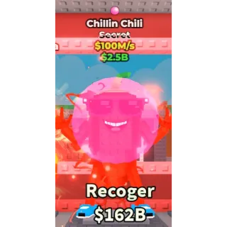CHILLIN CHILI 100M/S - STEAL A BRAINROT - FAST DELIVERY