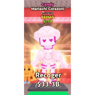 MARIACHI CORAZONI CANDY 50M/S - STEAL A BRAINROT - FAST DELIVERY