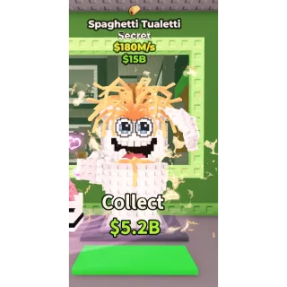 SPAGHETTI TUALETTI 180M/S - STEAL A BRAINROT - FAST DELIVERY