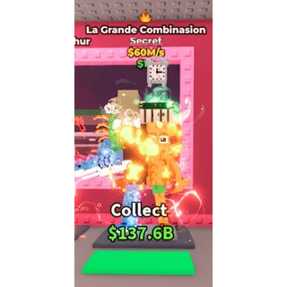 LA GRANDE COMBINASION 60M/S - STEAL A BRAINROT - FAST DELIVERY