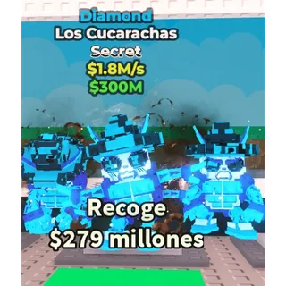 LOS CUCARACHAS DIAMOND - STEAL A BRAINROT - FAST DELIVERY