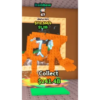 67 RAINBOW 112.5M/S - STEAL A BRAINROT - FAST DELIVERY