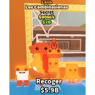 LOS COMBINASIONAS LAVA 90M/S - STEAL A BRAINROT - FAST DELIVERY 