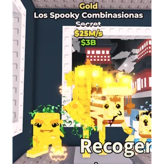 LOS SPOOKY COMBINASIONAS GOLD - STEAL A BRAINROT - FAST DELIVERY