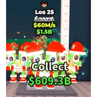 LOS 25 60M/S - STEAL A BRAINROT - FAST DELIVERY