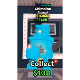 CHIMNINO RAINBOW 140M/S - STEAL A BRAINROT - FAST DELIVERY