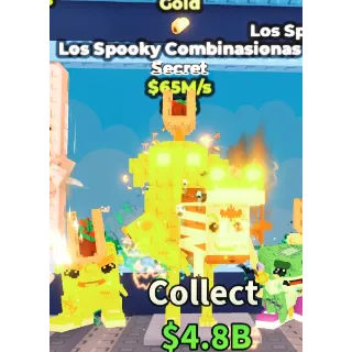 LOS SPOOKY COMBINASIONAS GOLD 65M/S - STEAL A BRAINROT - FAST DELIVERY 