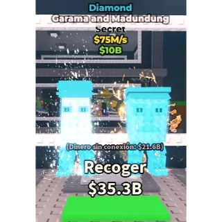 GARAMA AND MADUNDUNG DIAMOND 75M/S - STEAL A BRAINROT - FAST DELIVERY