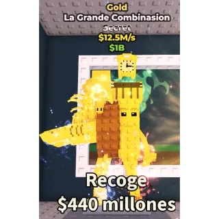 LA GRANDE COMBINASION GOLD 12.5M/S - STEAL A BRAINROT - FAST DELIVERY