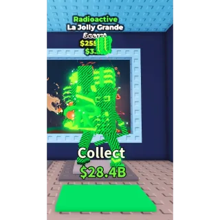 LA JOLLY GRANDE RADIOACTIVE 255M/S - STEAL A BRAINROT - FAST DELIVERY