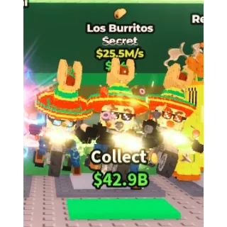 LOS BURRITOS 25.5M/S - STEAL A BRAINROT - FAST DELIVERY 