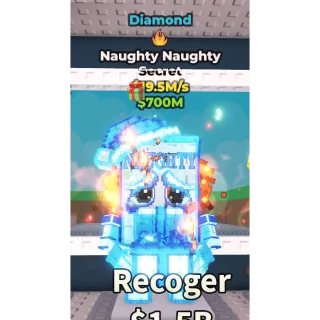 NAUGHTY NAUGHTY DIAMOND 19.5M/S - STEAL A BRAINROT - FAST DELIVERY
