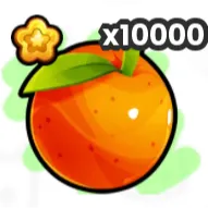 10,000x Orange Fruit
