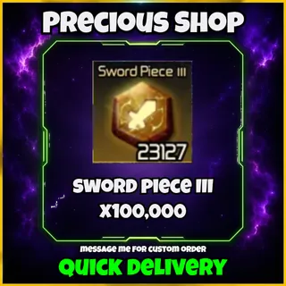sword piece III I broken blade