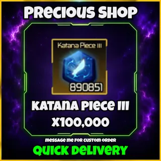 katana pieces III I broken blade