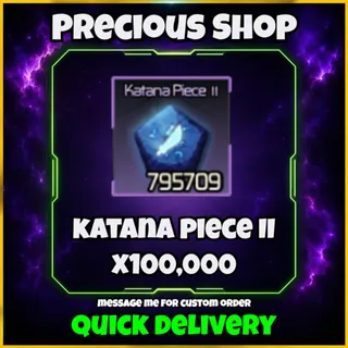 katana pieces II I broken blade