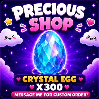 crystal egg x300
