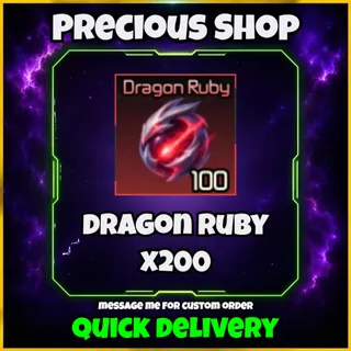 dragon ruby I broken blade