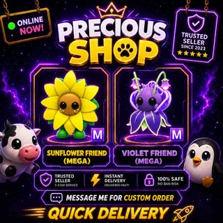 SUNFLOWER FRIEND+VIOLET FRIEND MEGA