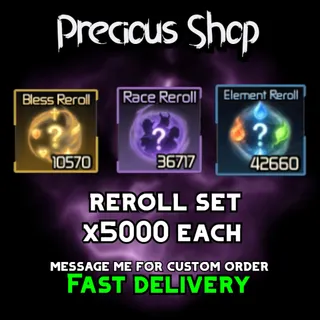 reroll set I Broken blade