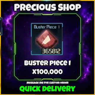 buster piece I I broken blade