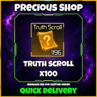 truth scroll I broken blade