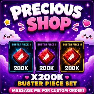 buster piece set  | Broken Blade