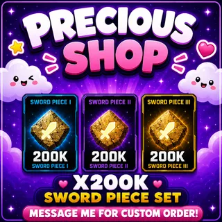 sword piece set  | Broken Blade
