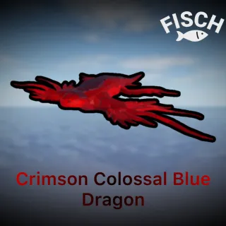 Crimson Colossal Blue Dragon I Fisch