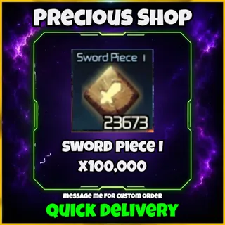 sword piece I I broke blade